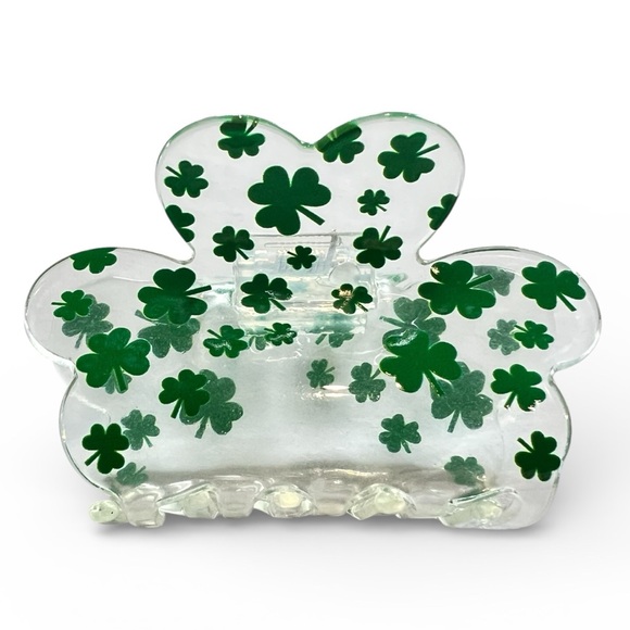 Accessories - Shamrock Claw Hair Clip New
